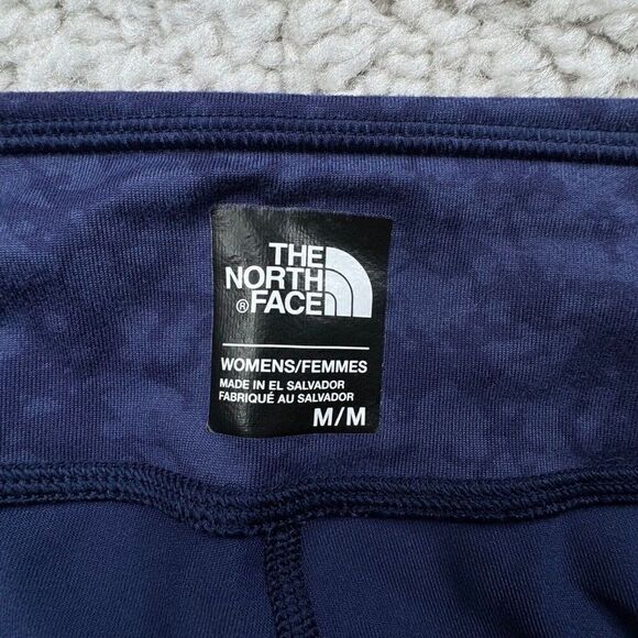 The North Face Pulse Capri Legging Blue Print - Picture 3 of 7